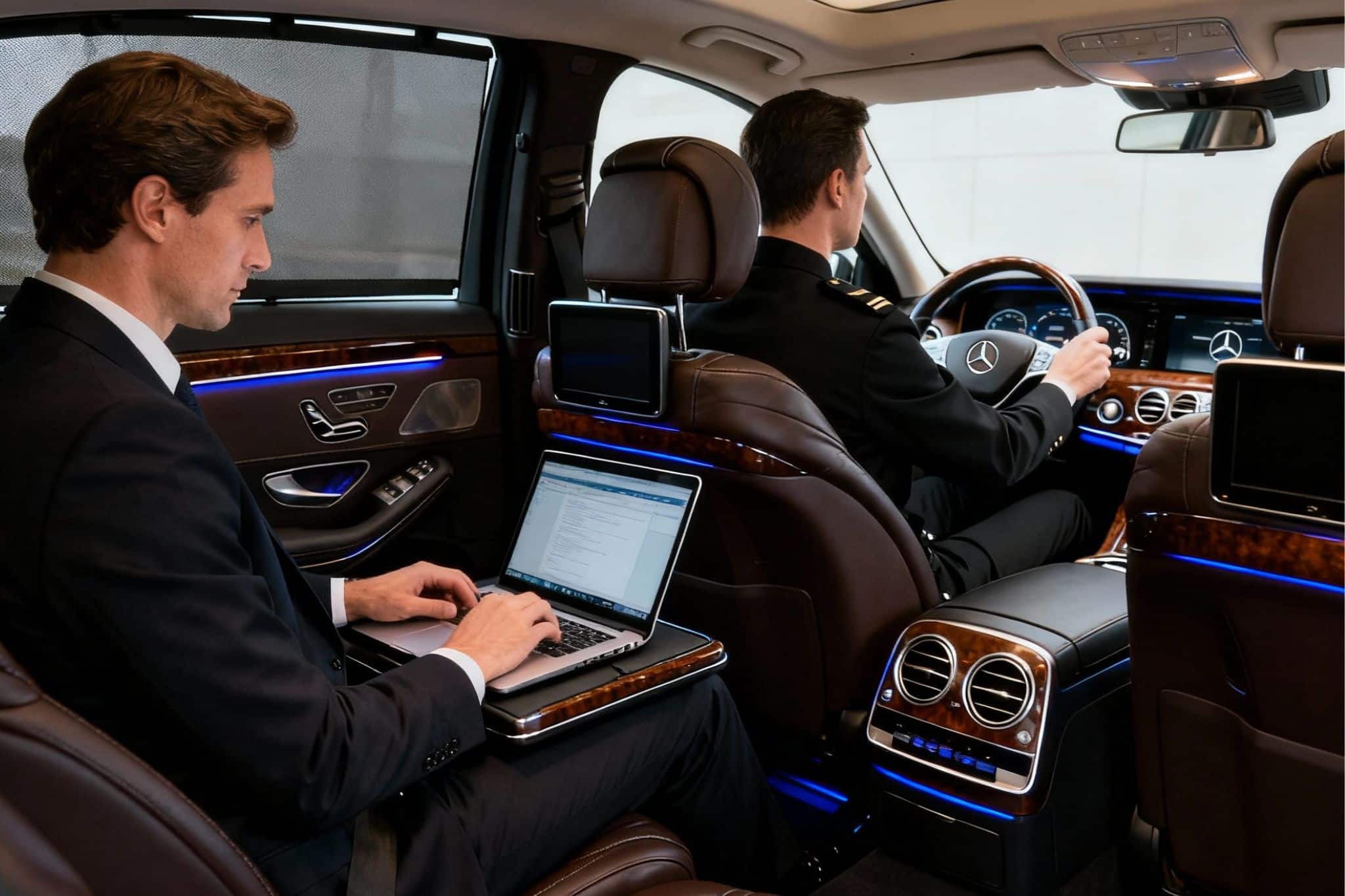 discreción en transporte de lujo